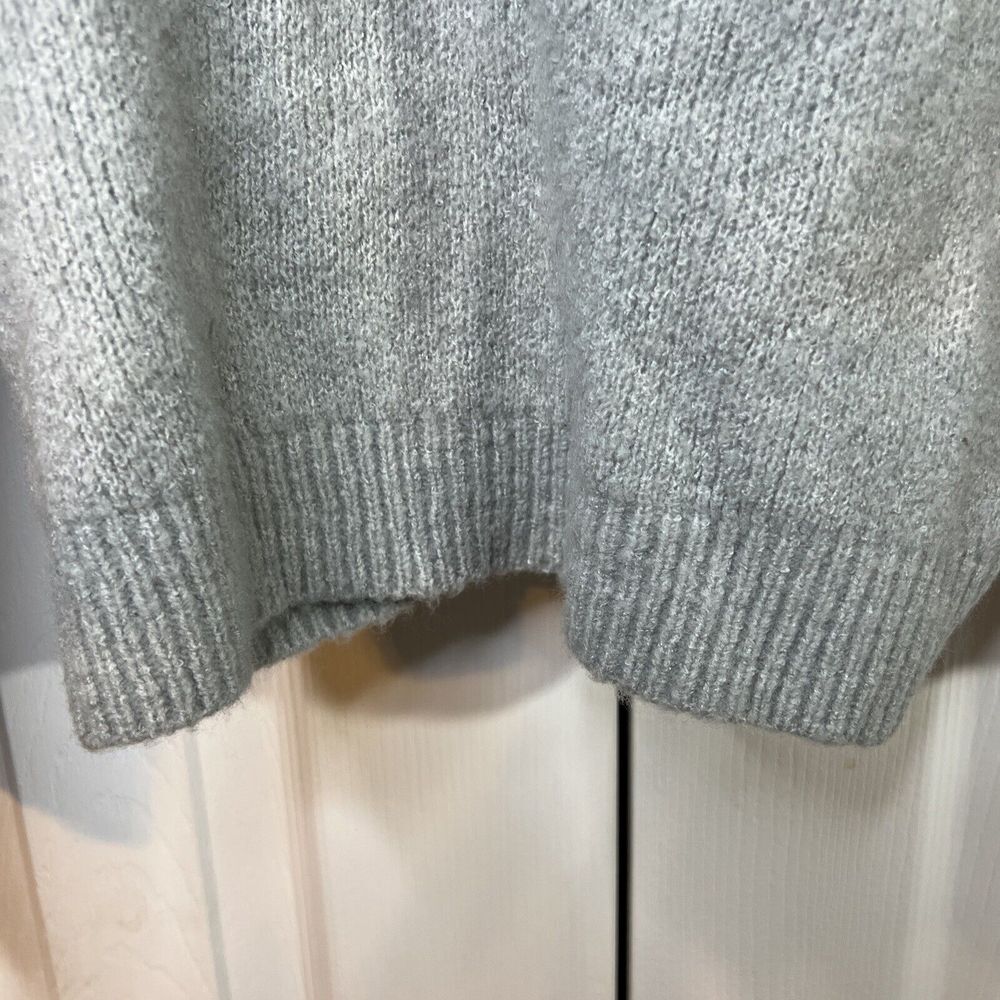 HARPER HERITAGE Boutique Sweater - Light Gray Twist Knot Back‎ Size Medium - Picture 3 of 9